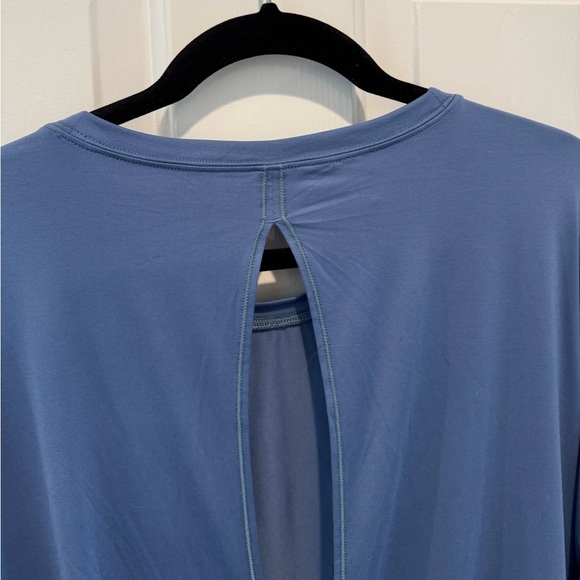 SPANX Blue Long Sleeve Athletic Top Size 2X - Picture 2 of 11